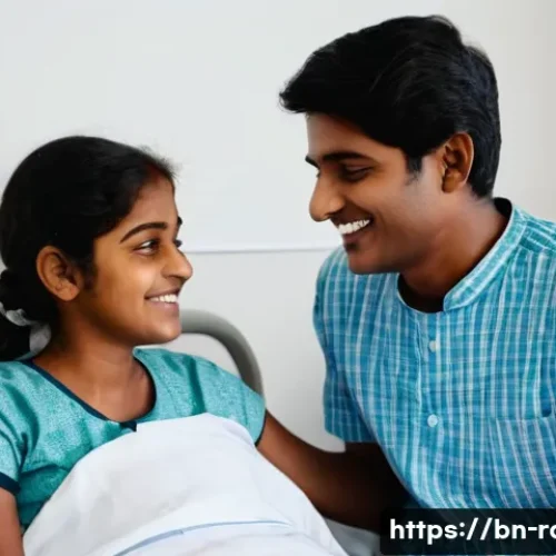 난치성 장애 의료보험 혜택 - **Prompt:** A heartwarming scene of a diverse Bengali family (father, mother, and a teenage child) i...